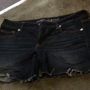 American eagle jean shorts